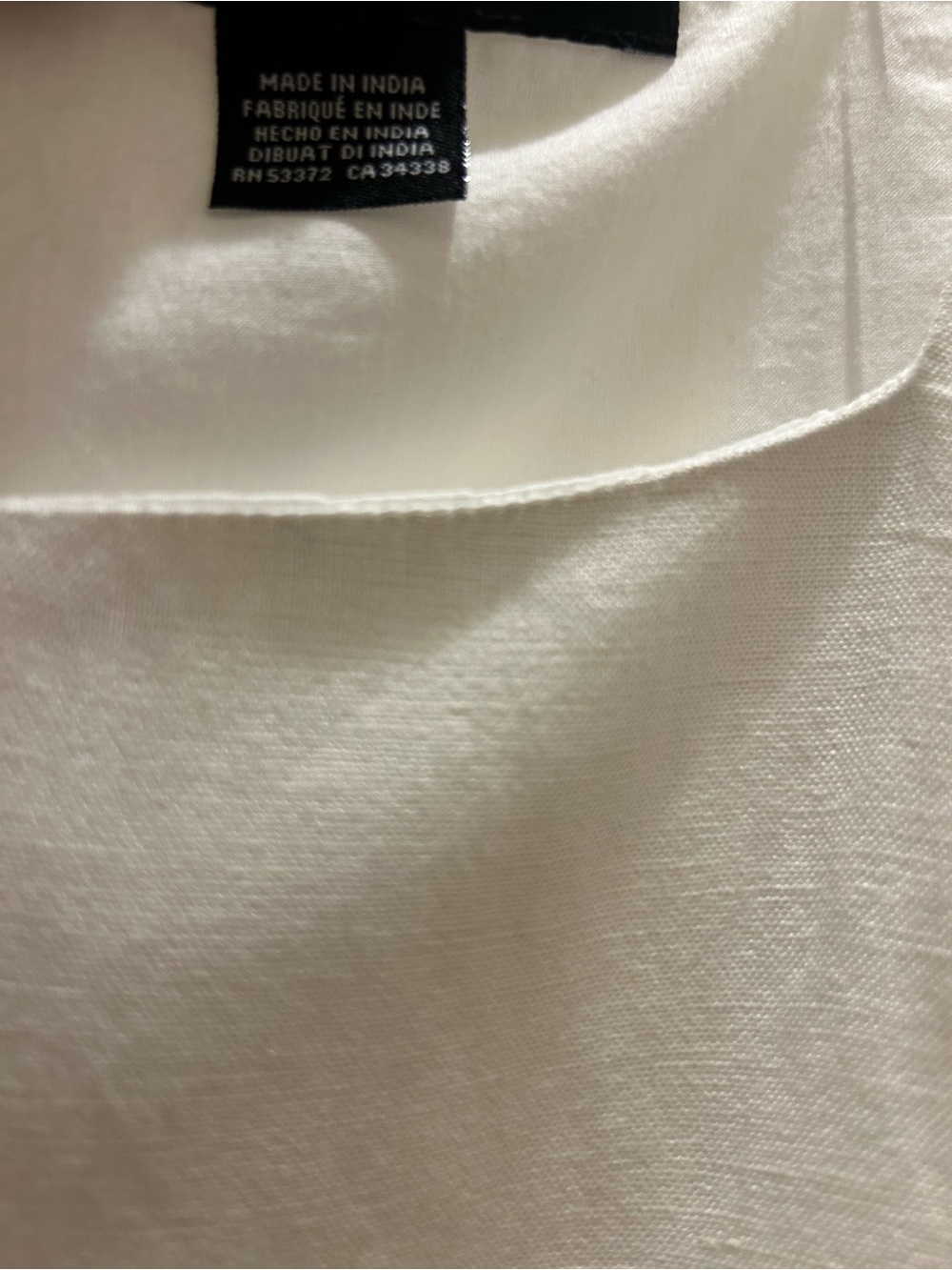 French Connection White Mini Shift Dress - Picture 3 of 7